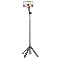 Селфі-монопод HOCO Wave four-leg live broadcast holder K18 |BT|