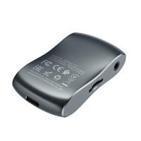 Аудіоадаптер універсальний HOCO Tour Car AUX BT Receiver E73 |BT5.0, TF, Mic, 10h|