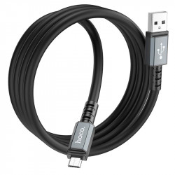 Кабель Hoco Micro USB Strength charging data cable X85 |1m, 2.4A|