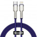 Кабель BASEUS Type-C to Lightning Cafule Series Metal Data Cable |1M, 20W, PD| (CATLJK-A05)