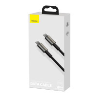Кабель BASEUS Type-C to Type-C Tungsten Gold Fast Charging |1m, 100W, 5A| (CATWJ-01)