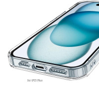 Чохол для iPhone15 Plus Hoco Magnetic series airbag anti-fall protective shell