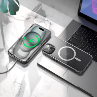 Чохол для iPhone15 Plus Hoco Magnetic series airbag anti-fall protective shell