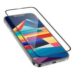 Захисне скло для iPhone15 Plus HOCO Nano 3D full screen edges protection tempered glass (A12 Plus)