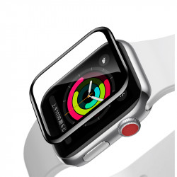 Захисне скло BASEUS 0.2 mm для Apple Watch 38mm serise 1-2-3 Full-screen curved tempered glass soft screen (SGAPWA4-E01)