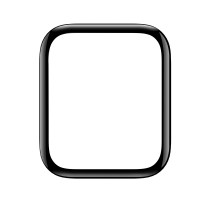 Захисне скло BASEUS 0.2 mm для Apple Watch 38mm serise 1-2-3 Full-screen curved tempered glass soft screen (SGAPWA4-E01)