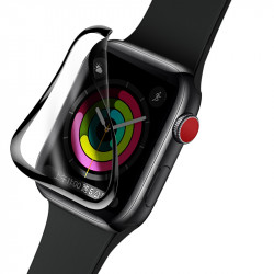Захисне скло BASEUS 0.2 mm для Apple Watch 38mm serise 1-2-3 Full-screen curved tempered glass soft screen (SGAPWA4-E01)