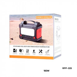 Портативна електростанція REMAX Tank Series 150W Power Station RPP-325 36000mAh |3USB/Type-C/DC/AC|