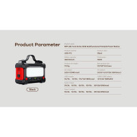Портативна електростанція REMAX Tank Series 150W Power Station RPP-325 36000mAh |3USB/Type-C/DC/AC|