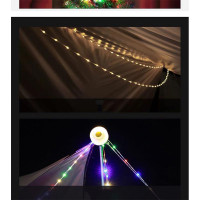 Кемпінгова лампа C LED стрічкою 8м YD2314