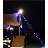 Кемпінгова лампа C LED стрічкою 8м YD2314
