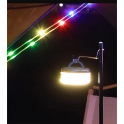 Кемпінгова лампа C LED стрічкою 8м YD2314