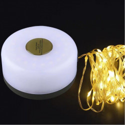 Кемпінгова лампа C LED стрічкою 8м YD2314