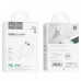 Адаптер мережевий Hoco Lucky dual-port charger C111A |1USB/1Type-C, 30W/3A, PD/QC|