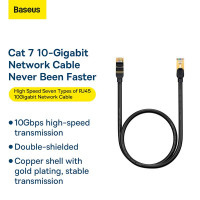 Кабель Baseus high Speed Seven types of RJ45 10gigabit network cable (round cable) |30m|