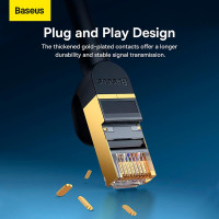 Кабель Baseus high Speed Seven types of RJ45 10gigabit network cable (round cable) |30m|