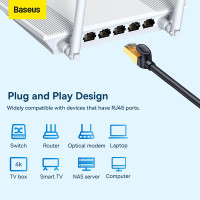Кабель Baseus high Speed Seven types of RJ45 10gigabit network cable (round cable) |30m|