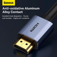 Кабель Baseus High Definition Series Graphene HDMI to HDMI 4K Adapter Cable |5m|