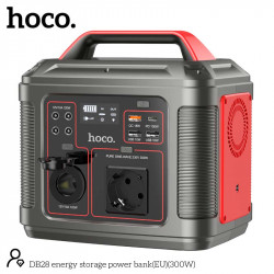 Портативна електростанція Hoco Energy storage power bank DB28 80000mAh |300W, 3USB/Type-C/AC, PD/QC|