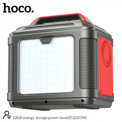 Портативна електростанція Hoco Energy storage power bank DB28 80000mAh |300W, 3USB/Type-C/AC, PD/QC|