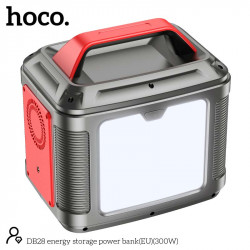 Портативна електростанція Hoco Energy storage power bank DB28 80000mAh |300W, 3USB/Type-C/AC, PD/QC|