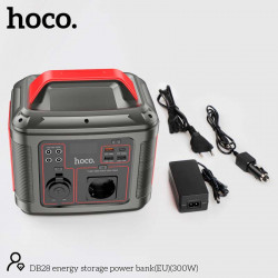 Портативна електростанція Hoco Energy storage power bank DB28 80000mAh |300W, 3USB/Type-C/AC, PD/QC|