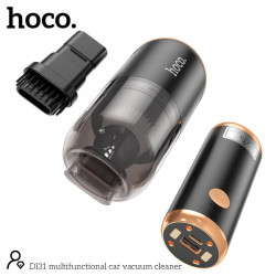 Автомобільний пилосос Hoco multifunctional car Vacuum cleaner DI31 |6kPa, 150ml, Power bank|