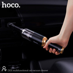 Автомобільний пилосос Hoco multifunctional car Vacuum cleaner DI31 |6kPa, 150ml, Power bank|