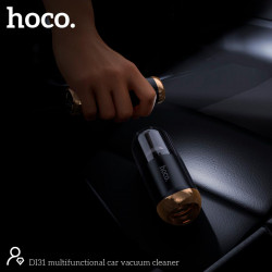 Автомобільний пилосос Hoco multifunctional car Vacuum cleaner DI31 |6kPa, 150ml, Power bank|
