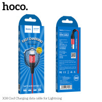 Кабель Hoco Lightning Cool X38 |1m, 2.4A|
