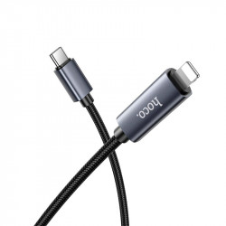 Кабель Hoco Type-C to Lightning Favor PD charging data cable with display X112 |27W|