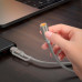 Кабель комбо HOCO USB / Type-C to cigarette Lighter adapter cable UA38B |0.3M|