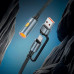 Кабель комбо HOCO USB / Type-C to cigarette Lighter adapter cable UA38B |0.3M|