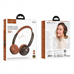 Навушники HOCO Verso retro BT headphones W62 |BT5.4, 30h|