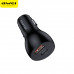 Адаптер автомобільний AWEI C-822 |1USB/1Type-C, QC/PD, 3A, 18W|
