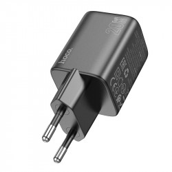 Адаптер мережевий Hoco Almighty charger N41 |1USB/1Type-C, 20W/3A, PD/QC|