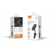 Адаптер автомобільний Ldnio with Bluetooth FM C705Q |2USB/1Type-C/AUX, PD/QC4.0, 43W/5A|