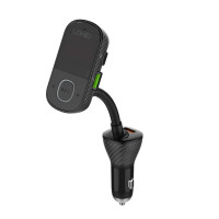 Адаптер автомобільний Ldnio with Bluetooth FM C705Q |2USB/1Type-C/AUX, PD/QC4.0, 43W/5A|