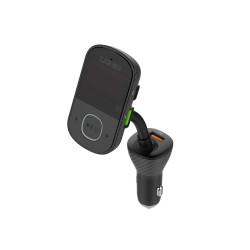 Адаптер автомобільний Ldnio with Bluetooth FM C705Q |2USB/1Type-C/AUX, PD/QC4.0, 43W/5A|