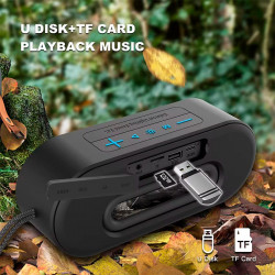 Акустика BKK waterproof BT Speaker K215 |BT5.3, TWS, AUX/TF/USB/FM, 2*5W|