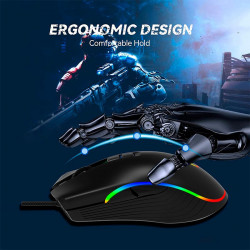 Миша Aikun Optical Gaming Mouse Backlight GX66 |7200DPI|