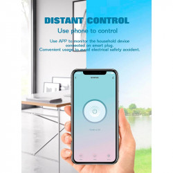 Розумна Wi-Fi розетка LDNIO WIFI SMART POWER PLUG SCW1050 |2500W, 10A, 2.4Ghz|