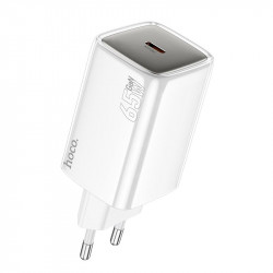 Адаптер мережевий HOCO N48 Glorious single port charger |1Type-C, 65W/3A, PD/QC|