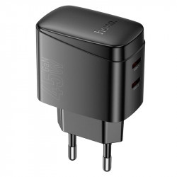 Адаптер мережевий HOCO Bright PD charger CS62A |2Type-C, 45W/3A|