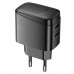 Адаптер мережевий HOCO Bright PD charger CS62A |2Type-C, 45W/3A|