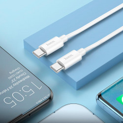 Кабель Hoco Type-C to Type-C Magic silicone PD charging data cable X87 |1m, 60W, 3A|
