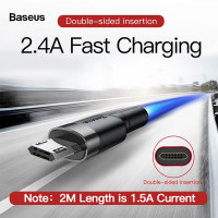 Кабель Micro USB BASEUS cafule |2.4A, 1M| (CAMKLF-B09)