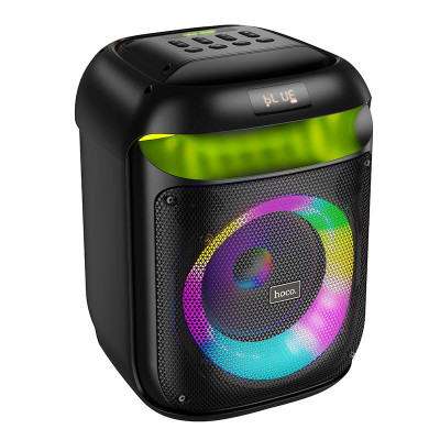 Акустика-караоке HOCO Ramon outdoor BT speaker with two wireless microphones HA13 |BT5.4, TF/USB/AUX/FM/TWS, 40W (60W Peak), 5-6h|