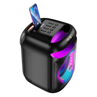 Акустика-караоке HOCO Ramon outdoor BT speaker with two wireless microphones HA13 |BT5.4, TF/USB/AUX/FM/TWS, 40W (60W Peak), 5-6h|