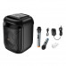Акустика-караоке HOCO Ramon outdoor BT speaker with two wireless microphones HA13 |BT5.4, TF/USB/AUX/FM/TWS, 40W (60W Peak), 5-6h|